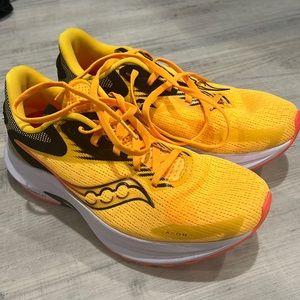 Saucony Axon sneakers. Worn once on a track.